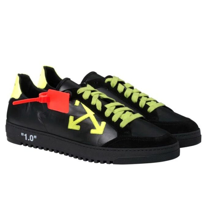 2,0″ Negro y amarillo fluorescente