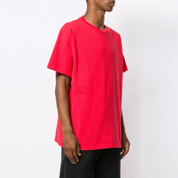 2019-20FW Cuello redondo Estilo urbano Pantalones Cortos Algodón Manga corta Logotipo