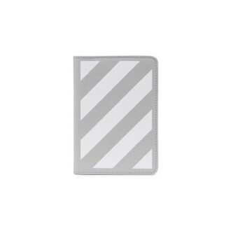21 Nuevo Tarjetero Cortex con estampado del logotipo Micro Mark metalizado Gris elefante