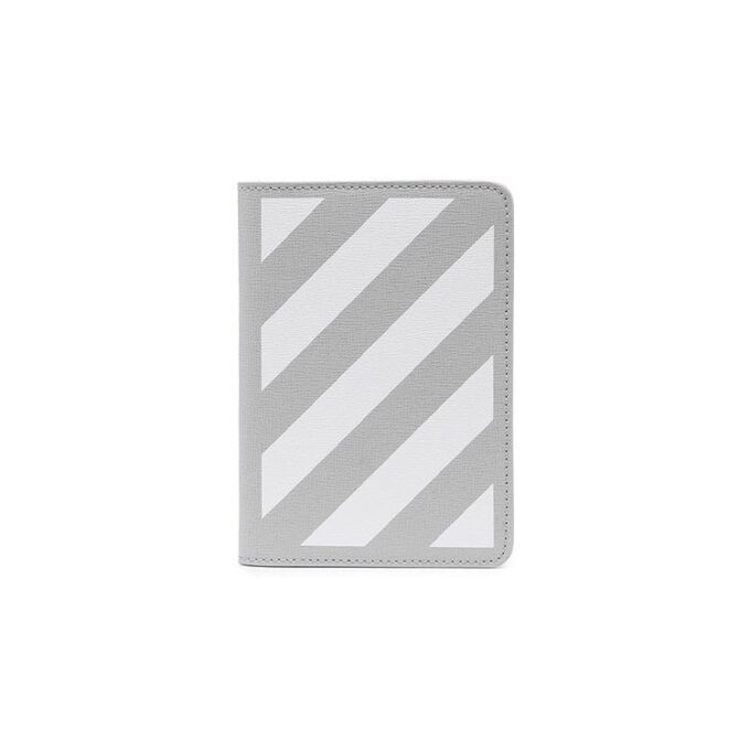21 Nuevo Tarjetero Cortex con estampado del logotipo Micro Mark metalizado Gris elefante