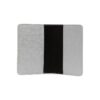21 Nuevo Tarjetero Cortex con estampado del logotipo Micro Mark metalizado Gris elefante
