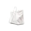 21 Serie de bolsos comerciales LOGO Impresión Bolsos de Mano Blanco