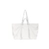 21 Serie de bolsos comerciales LOGO Impresión Bolsos de Mano Blanco