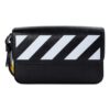 21 Serie Twill, rayas, cremallera, negro