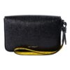 21 Serie Twill, rayas, cremallera, negro
