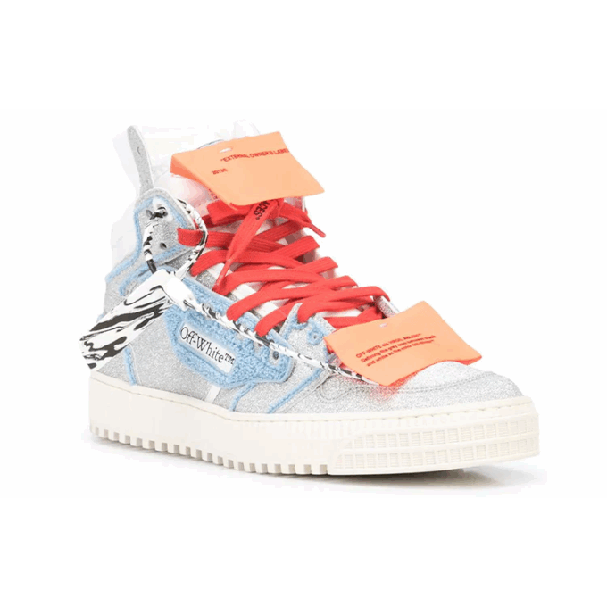 3.0 Off-Court High «Grey Blue Orange»