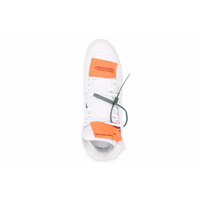3.0 Off-Court Leather «Blanco Naranja Negro»
