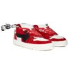 3.0 Zapatillas bajas informales Off-Court Negro/Rojo