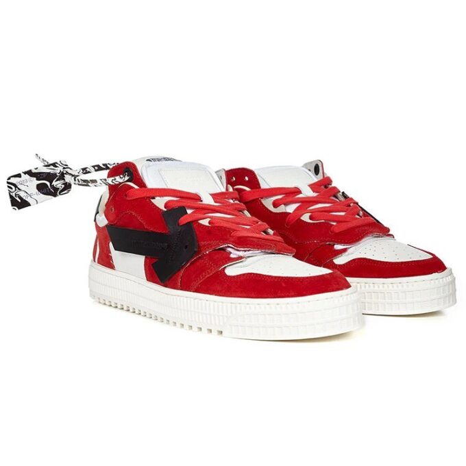 3.0 Zapatillas bajas informales Off-Court Negro/Rojo
