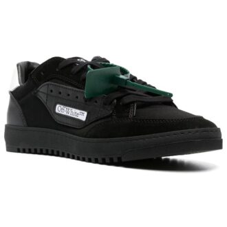 5.0 Zapatillas de caña baja «Negro Blanco»