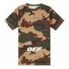 Alfabeto bordado, pantalones cortos, unisex, camuflaje