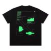 Arcos, flechas fluorescentes, boceto, pantalones cortos, logotipo para hombre