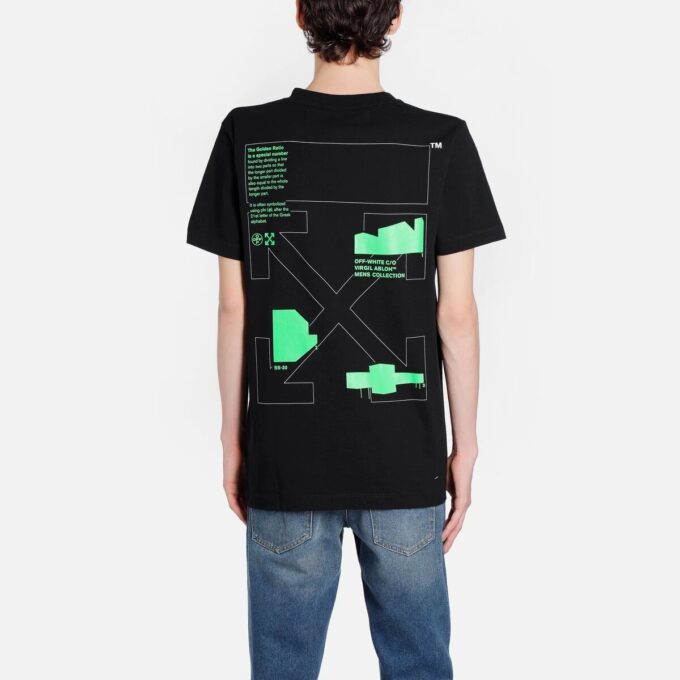 Arcos, flechas fluorescentes, boceto, pantalones cortos, logotipo para hombre
