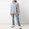 Arrow Gradient Drawstring Loose Fit Gris