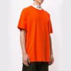Arrow Printing Manga corta Naranja