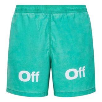 Bañador Off-White Bounce Off Sunset «Verde»