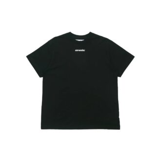 Back Arrow, camiseta de manga corta grande, negra