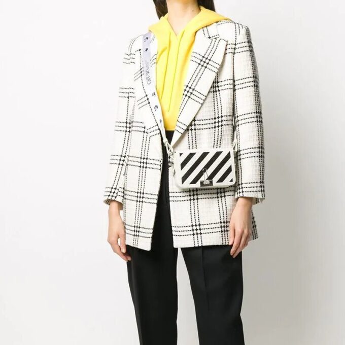 Binder Clip para carpetas Off-White Diagonal