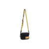 Bolso bandolera acolchado negro