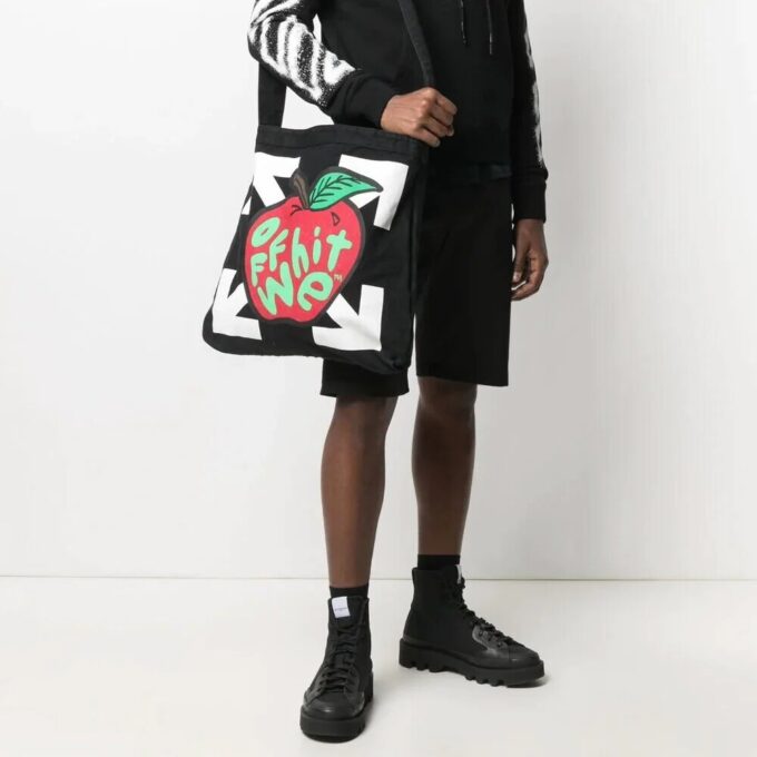 Bolso bandolera Arrows Printing Negro