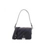 Bolso bandolera de piel de vacuno negro de Off-White