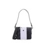 Bolso bandolera de piel de vacuno negro de Off-White