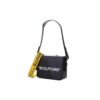 Bolso bandolera de piel de vacuno negro de Off-White