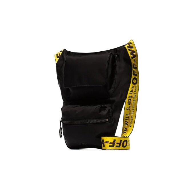 Bolso bandolera industrial FW19 Negro