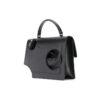 Bolso bandolera Jitney 2.8 de la serie Off-White Leather, color negro