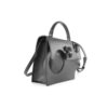 Bolso bandolera Jitney 2.8 de la serie Off-White Leather, color negro