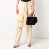 Bolso bandolera Jitney 2.8 de la serie Off-White Leather, color negro