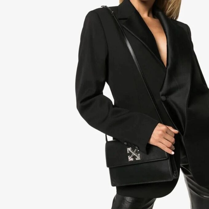 Bolso bandolera Off-White Jitney 1.0 «Negro»