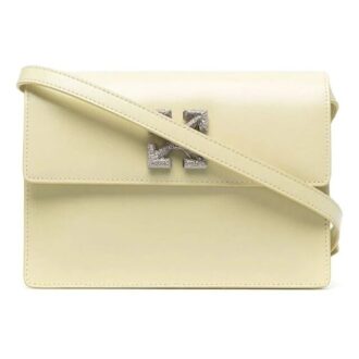 Bolso bandolera Off-White Jitney amarillo