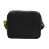 Bolso bandolera Off-White para hombre, ajustable, con correas para el hombro, estampado del logotipo y cremallera, negro/blanco