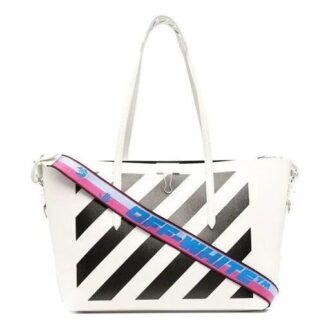 Bolso Binder Shopper «Blanco Negro»