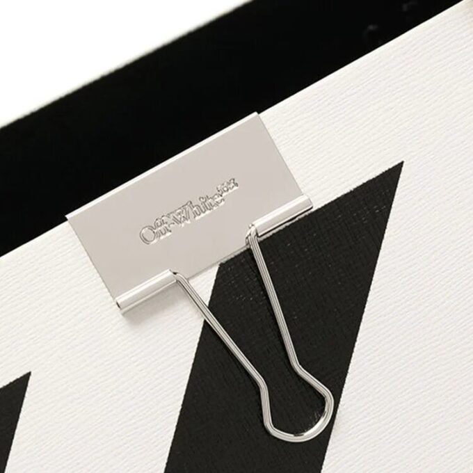 Bolso Binder Shopper «Blanco Negro»