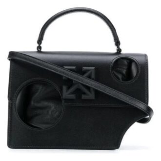 Bolso de diseño Off-White Jitney 1.4 Negro