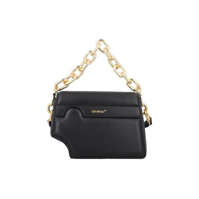 Bolso de Hombro con estampado del logotipo Off-White «Negro»