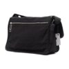 Bolso de hombro con hebilla para hombre Off-White, bolso tipo mensajero, negro