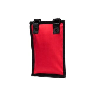 Bolso de hombro con múltiples bolsillos para hombre Negro/Rojo