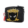 Bolso de hombro con parches Hard Core