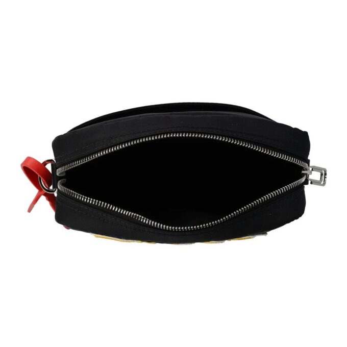 Bolso de hombro con parches Hard Core