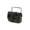 Bolso de Hombro Leather 21 Flip negro