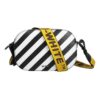 Bolso de hombro negro y blanco Negro y blanco
