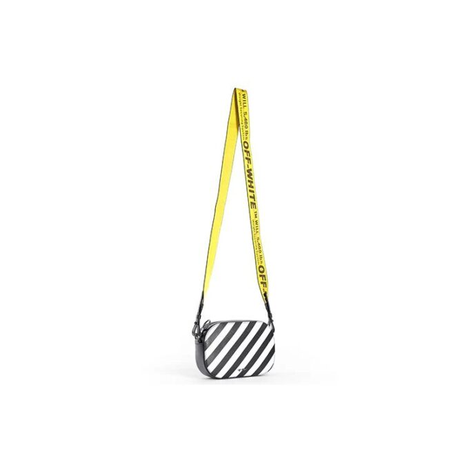 Bolso de hombro negro y blanco Negro y blanco