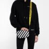 Bolso de hombro negro y blanco Negro y blanco