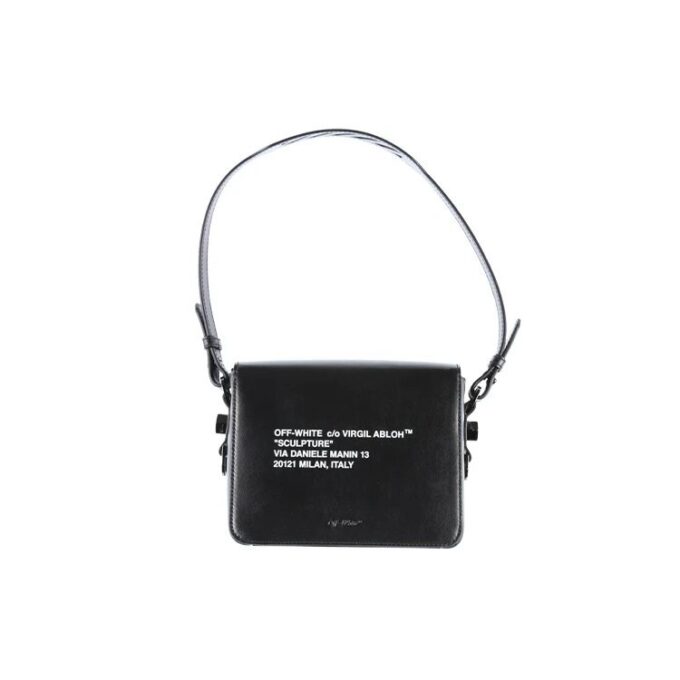 Bolso de hombro Off-White Arrow Negro