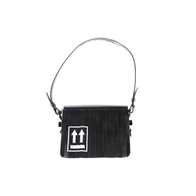 Bolso de hombro Off-White Arrow Negro