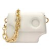 Bolso de hombro Off-White Burrow 24 «Blanco»