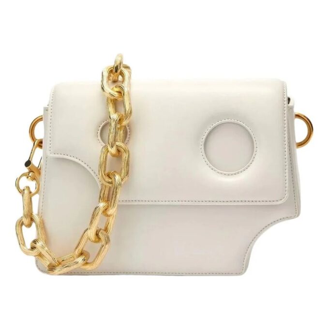 Bolso de hombro Off-White Burrow 24 «Blanco»